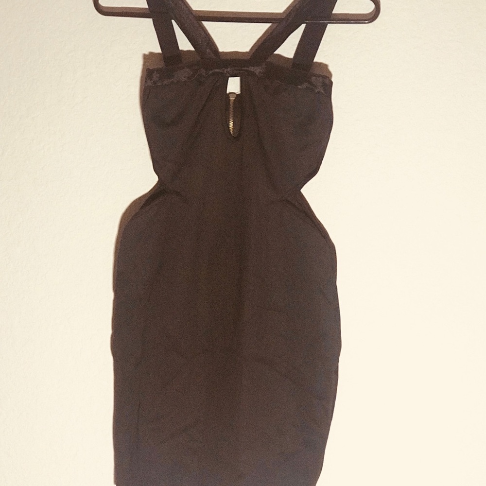 Mini black dress